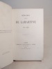 Mémoires inédits de Lamartine 1790-1815. LAMARTINE