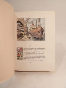 Au large de l'Eden. Illustrations en couleurs de Henry Cheffer.