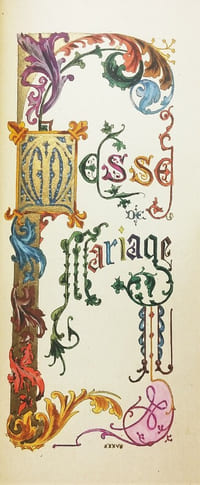 La sainte messe.