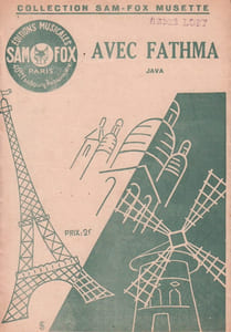 Partition de la chanson : Avec Fathma