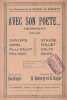 Partition de la chanson : Avec son poète ...       Chansonnette . Danvers,Pol-Nud,Dalny Paule,Giriel - Koger Géo,Roberty H. - Koger Géo