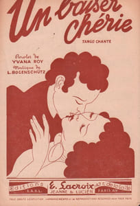 Partition de la chanson : Baiser chérie (Un)