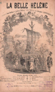 Partition de la chanson : Jugement de Paris (le) Belle Hélène (La)