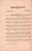 Partition de la chanson : Bergeronnette       Berceuse .  - Chillemont - Soubise Camille