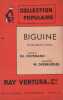 Partition de la chanson : Biguine        .  - Desbrueres Maurice - Révérand Edouard