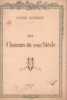 Partition de la chanson : Yvette Guilbert , dix chansons du XVIII siècle Dix partitions chansons ( certain texte et musique sont anonyme ) harmonisée ...