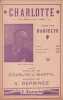 Partition de la chanson : Charlotte        . Darcelys - Deprince A. - Charlys,Gastyl Roger