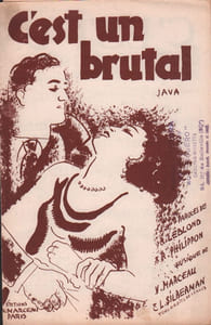 Partition de la chanson : C'est un brutal