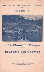 Partition de la chanson : Chant du Berger (Le)        