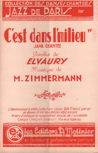 Partition de la chanson : C'est dans l'milieu