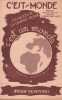 Partition de la chanson : C'est un monde        .  - Van Parys Georges - Bossy Albert