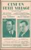 Partition de la chanson : C'est un petit village ( In meinem grünen garten )        . Clément Jean - Marbot,Reisfeld,Kimmich M.W. - ...