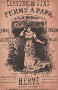 Partition de la chanson : Chanson du Colonel      Femme à papa  