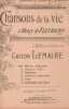 Partition de la chanson : Chanson de fou        . Mallet Félicia - Lemaire Gaston - De Fleurigny Henry