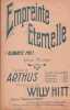 Partition de la chanson : Empreinte éternelle ( Always me )        .  - Hitt Willy - Arthus