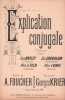 Partition de la chanson : Explication conjugale        Gaîté Rochechouart,Alhambra,Petit Casino,Bataclan. Chevalier Suzanne,Bailly Luce,de telb ...