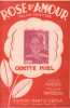 Partition de la chanson : Rose d'Amour        . Niel Odette - Pandera - Manerys