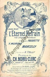 Partition de la chanson : Eternel refrain (L')