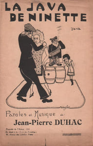 Partition de la chanson : Java de Ninette (La)