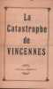 Partition de la chanson : Catastrophe de Vincennes (La) Feuillet deux titres dont " A nos marins de l'Ondine " sur l'air: là-bas      Chanson ...