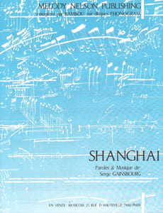 Partition de la chanson : Shanghai        