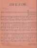Partition de la chanson : Jean de la lune        .  - Saada Pierre - Mayence Jean