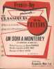 Partition de la chanson : Soir à Monterey (Un) It happened in Monterey        .  - Wayne Mabel - Rose Billy,Ringold Daniel