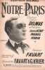 Partition de la chanson : Notre Paris        Petit Casino. Delmas,Hesbly Jeanne - Krier Georges,Favart E. - favart Edgard