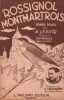 Partition de la chanson : Rossignol Montmartrois        . Prud'homme Emile - Deprince A.,Leducq A. - 