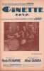 Partition de la chanson : Ginette        . Carara Albert - Carara Albert - Vilhianne René