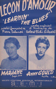 Partition de la chanson : Leçon d'amour ( Learnin' the blues )