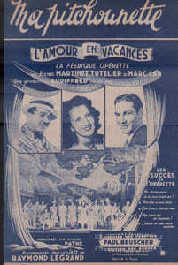 Partition de la chanson : Ma pitchounette      Amour en vacances (l')  