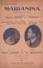 Partition de la chanson : Marianina       Chanson Napolitaine . Toscani,Vildez Carmen - Monti Vittorio - d'Amor Pierre
