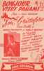Partition de la chanson : Bonjour, vieux Paname ... / Don cristoforo     partition orchestre 2 titres   . Prud'homme Emile,Bazin Charley,Casanova ...