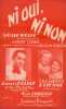 Partition de la chanson : Ni oui, ni non ( Small world )        . Hélian Jacques,Les soeurs Etienne - Horton Vaughn - Ithier Hubert,Horton Vaughn