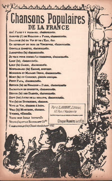 Partition de la chanson : Premier bal d'Emma (Le) Chansonnette . - Lhuillier Edmond - Bourget E.