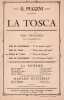 Partition de la chanson : D'Art et d'amour ( Prière de Tosca )        .  - Puccini Giacomo - Ferrier Paul