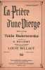 Partition de la chanson : Prière d'une vierge (La) Adaptées sur la transcription et l'accompagnement de Louis Billaut       .  - Badarzewska Tékla - ...