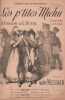 Partition de la chanson : P'tites Michu (Les) Livret de quatre titres : - Blanche-Marie et Marie-Blanche - Blanche-Marie est douce et bonne - ...