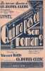 Partition de la chanson : Qui n'a pas son roman ?        . Gardoni Fredo,Lynel - Borel-Clerc Ch. - Telly Vincent