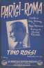 Partition de la chanson : Parigi - Roma        . Rossi Tino - Dumont Charles - Marnay Eddy,Normand Roger