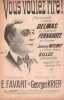Partition de la chanson : Vous voulez rire !        Eldorado. Delmas - Krier Georges - favart Edgard