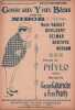 Partition de la chanson : Gosse aux yeux bleus        Olympia. Nibor,Raoult René,Devilsert,Nossam,Selmar - Pearly Fred,Gabaroche Gaston - Phylo