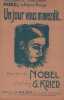 Partition de la chanson : Jour vous m'avez dit ... (Un)        . Nobel dit Pierrot Rouge - Krier Georges - Nobel