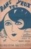 Partition de la chanson : Dans tes yeux     Papier fragilisé   .  - Dufas Roger - Barencey,Danerty
