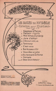 Partition de la chanson : Deux sous d'amour ...