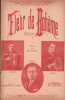 Partition de la chanson : Fleur de Bohème        . Vacher Emile,Péguri Louis,Baudin René - Krier Georges,Silberman - Krier Georges,Philippon