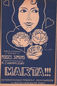 Partition de la chanson : Marta !!!