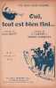 Partition de la chanson : Oui, tout est bien fini ...        .  - Gardoni Fredo,Jardin Ch. - Desty Suzette
