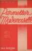 Partition de la chanson : Permettez , Mademoiselle        .  - Gardoni Fredo,Sab André - Carol L.,Delamare Robert